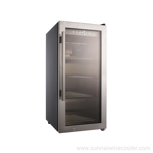 Wholesale freestanding dry aged meat cabinet refrigerator